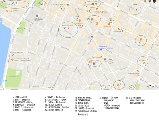 RESTAURANTS LOCATIONS